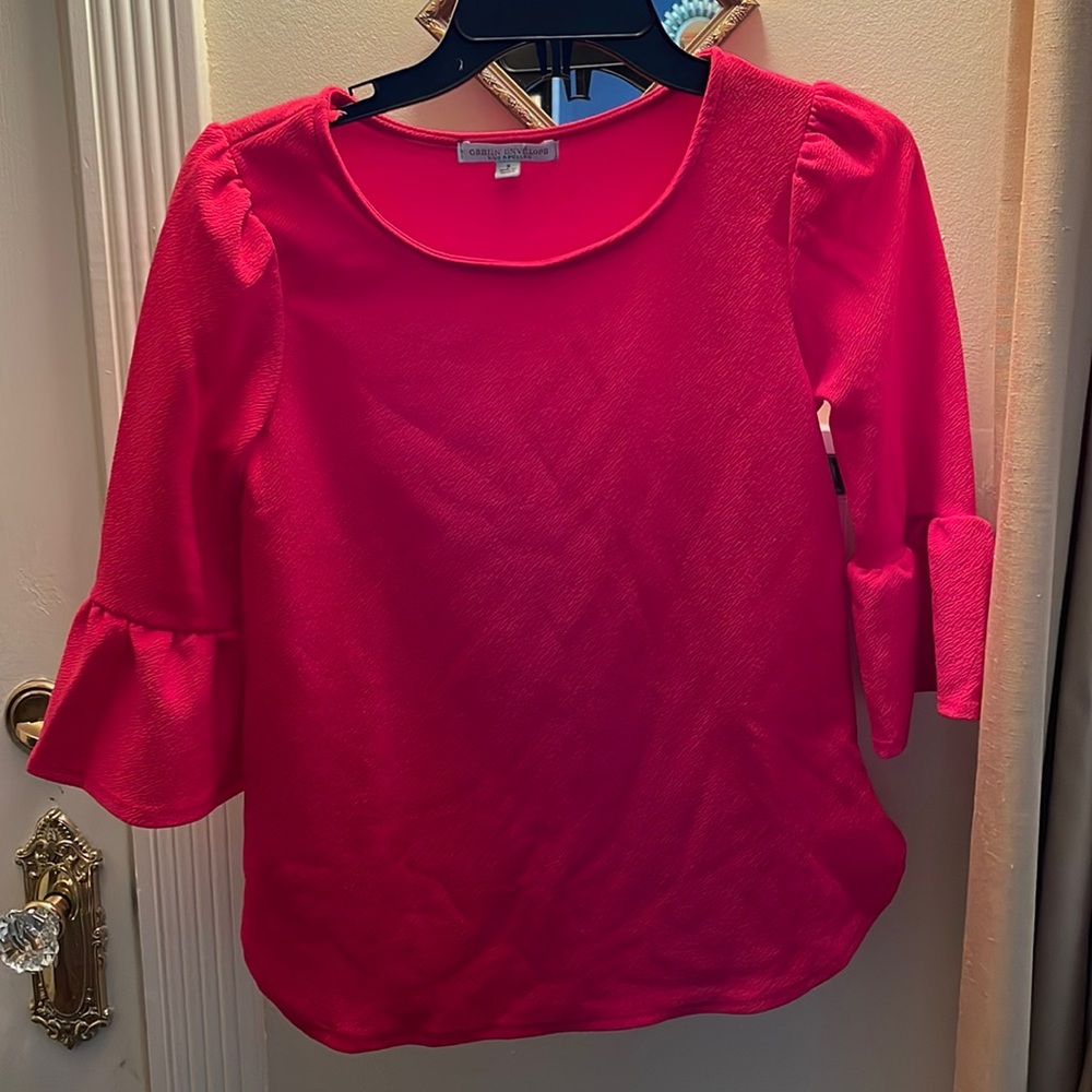 Green Envelope Los Angeles 3/4 sleeve blouse